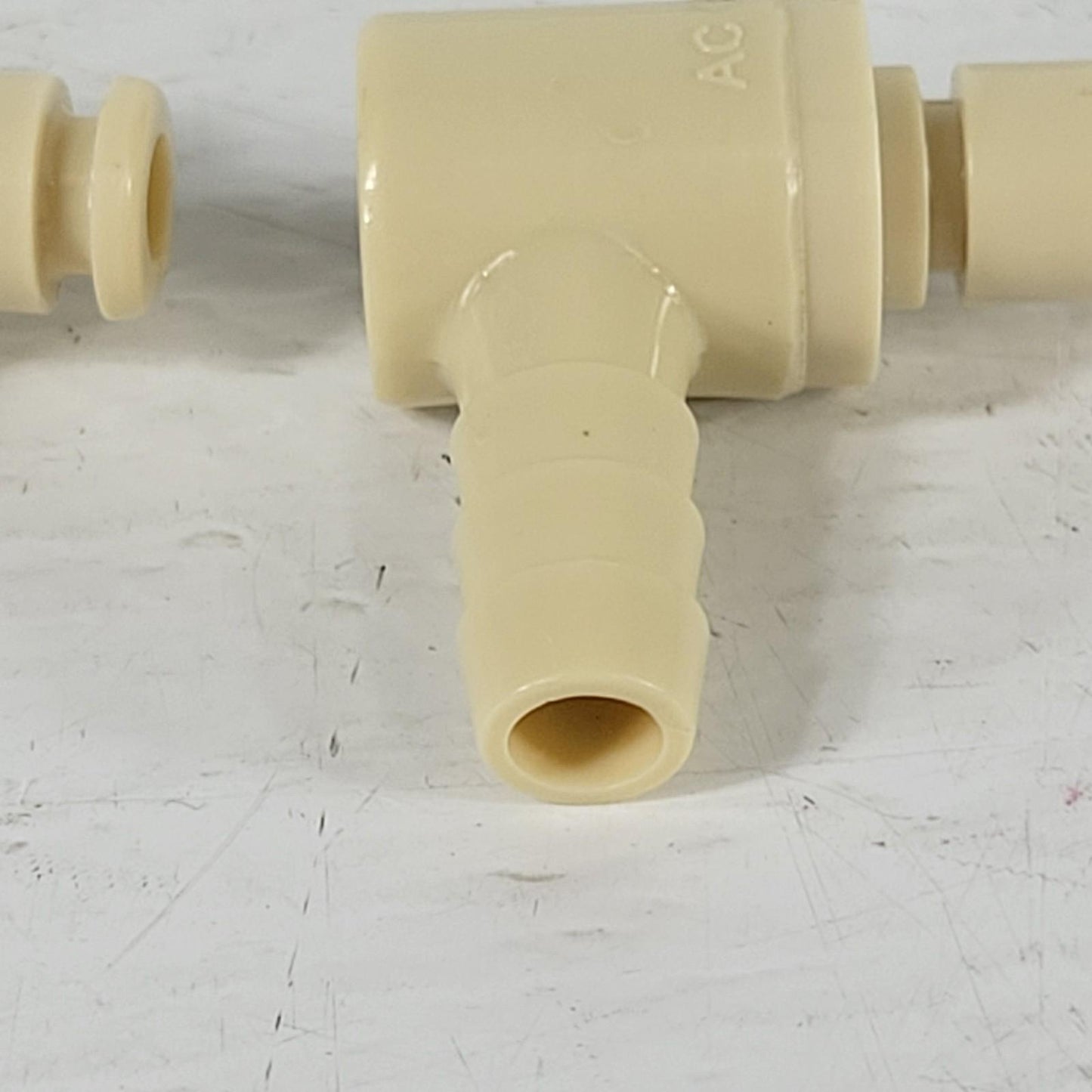 Beckman Coulter Waste Tubing DxH 12" w/ 9" Tubing & 2 Elbows