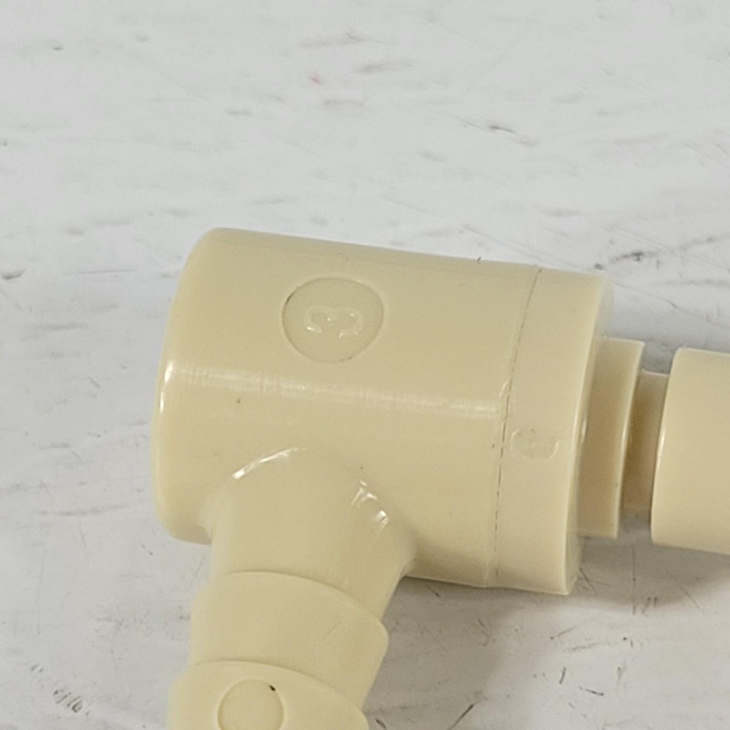 Beckman Coulter Waste Tubing DxH 12" w/ 9" Tubing & 2 Elbows