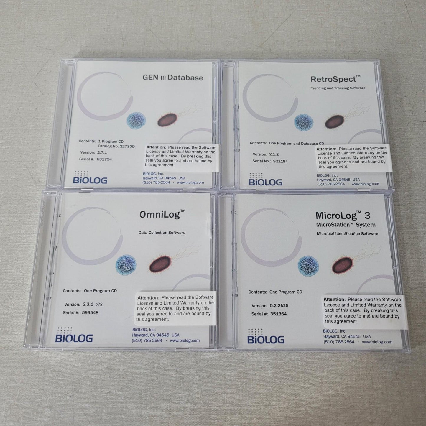 Biolog 71000 Omnilog Microbial Phenotypic Characterization System w/ Control PC