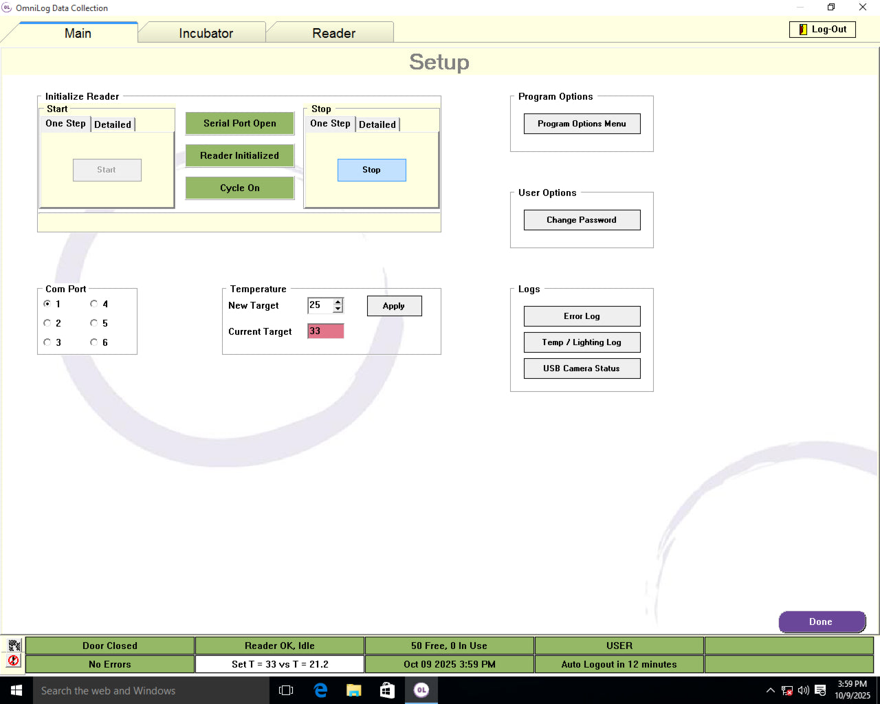 Biolog 71000 Omnilog Microbial Phenotypic Characterization System w/ Control PC