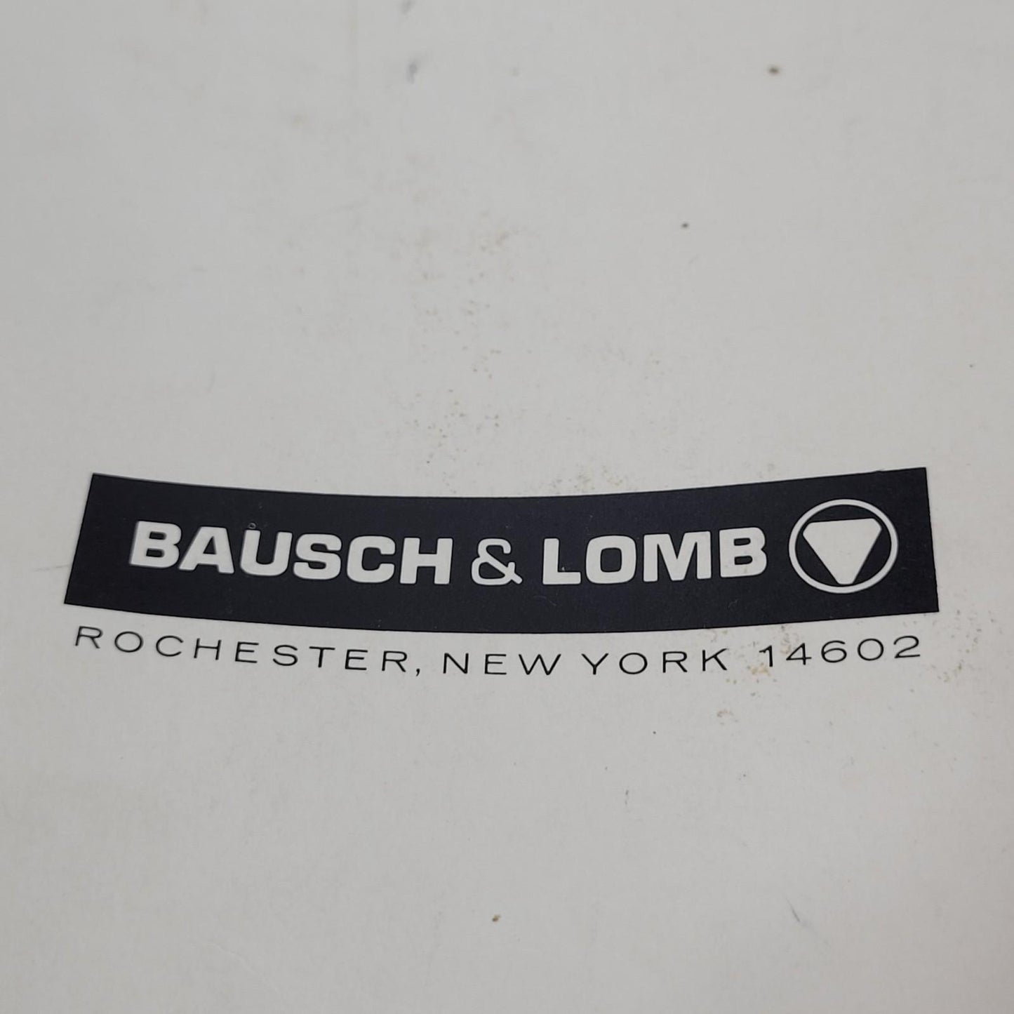 Vintage Bausch & Lomb Spectronic 20 Spectrophotometer Manual Third Edition