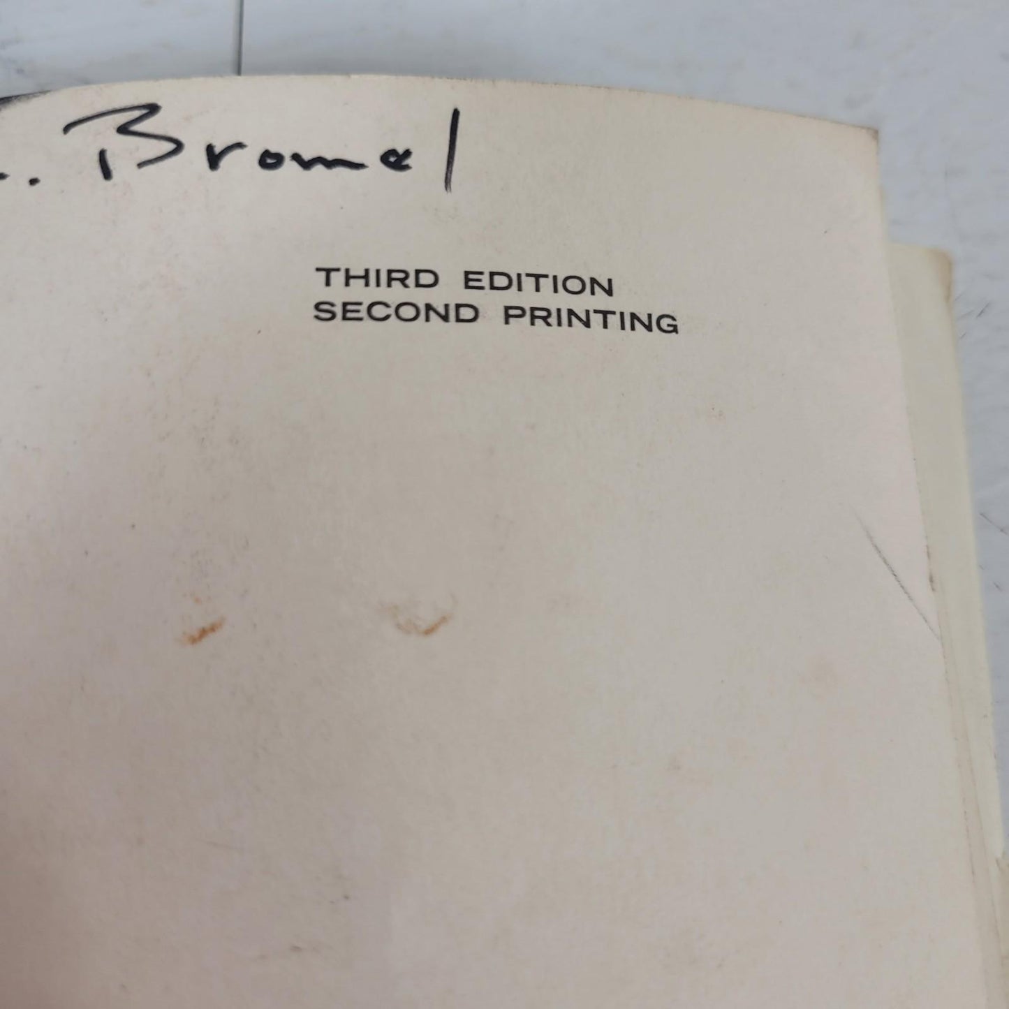 Vintage Bausch & Lomb Spectronic 20 Spectrophotometer Manual Third Edition
