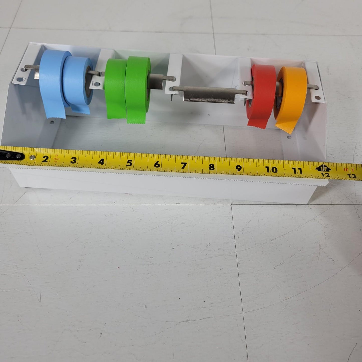 VWR 89097-896 Multiple Roll Tape Dispenser 1" Core With Tape Metal Sheet