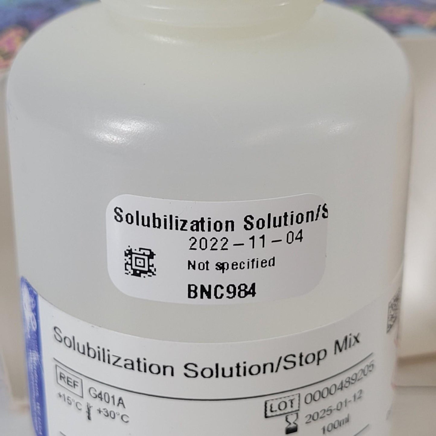 Promega G4001 CellTiter Proliferation Solubilization Solution/Stop Mix ~33 mL