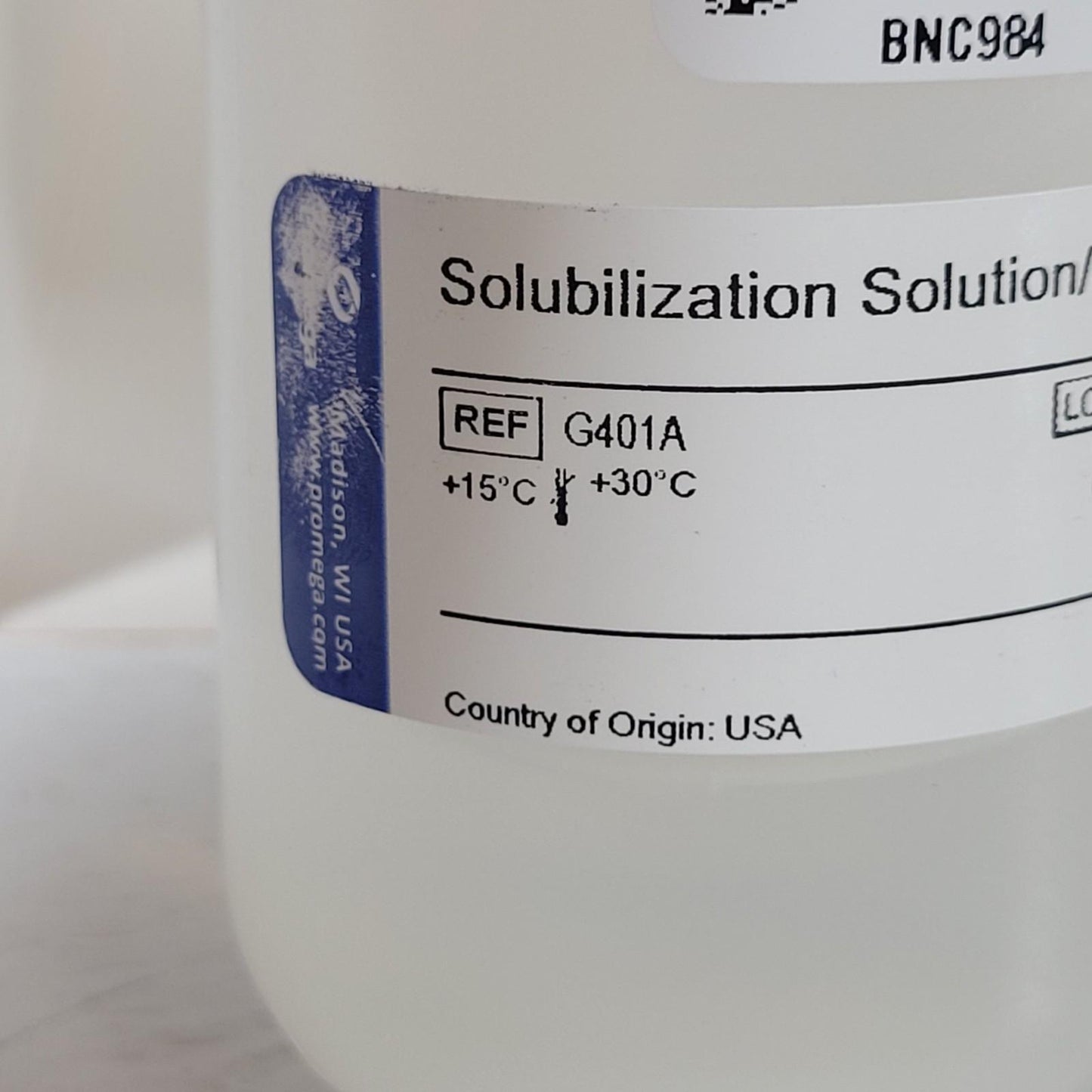 Promega G4001 CellTiter Proliferation Solubilization Solution/Stop Mix ~33 mL