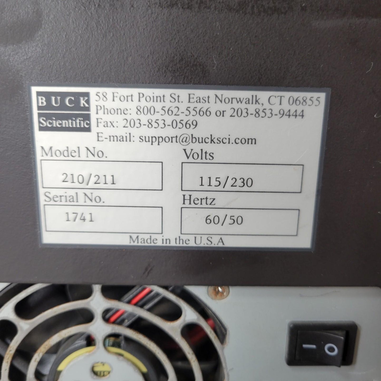 *Read Description* Buck Scientific 210-VGP Atomic Absorption Spectrophotometer