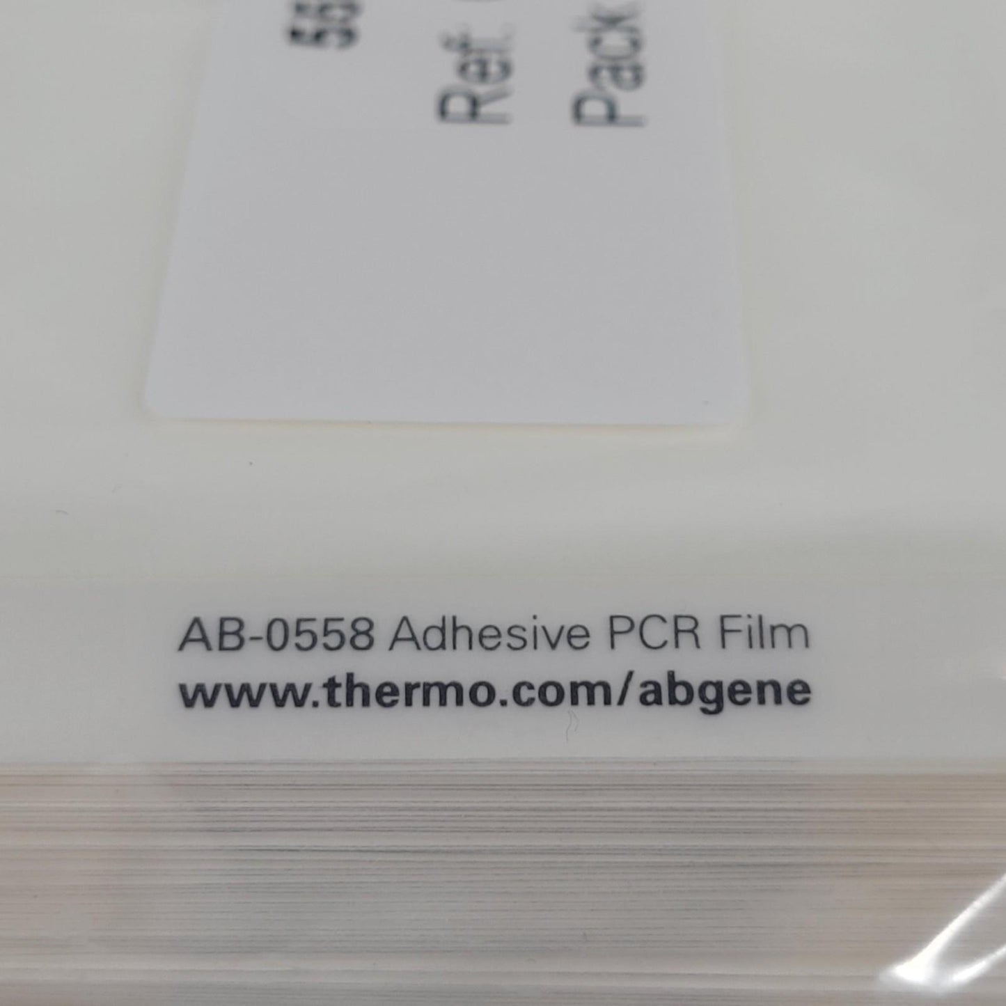 Thermo Scientific AB-0558 Adhesive PCR Plate Seals 100 Sheets Molecular Biology