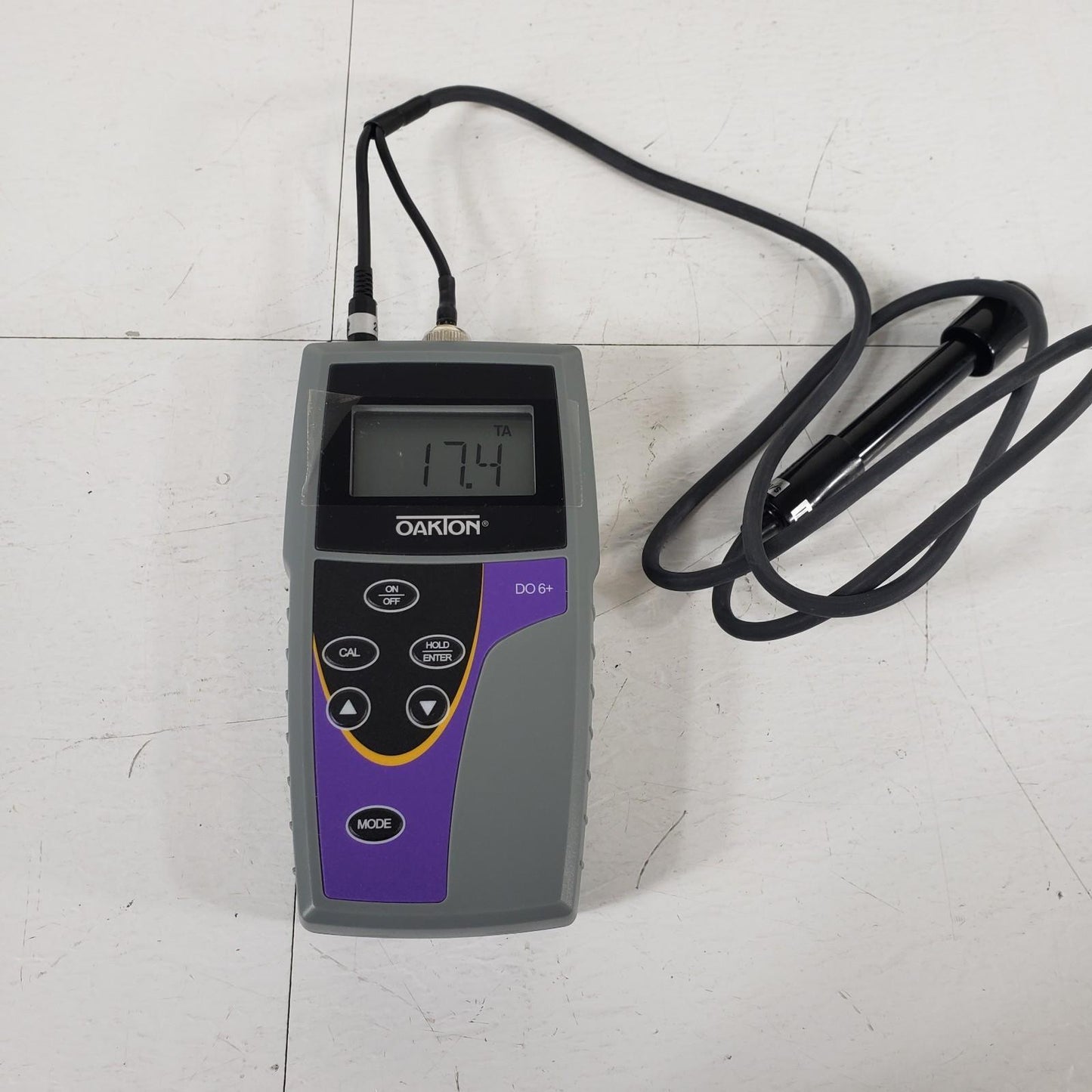 Thermo Eutech Oakton DO 6+ Dissolved Oxygen/Temp 54X002608C Portable Meter Kit