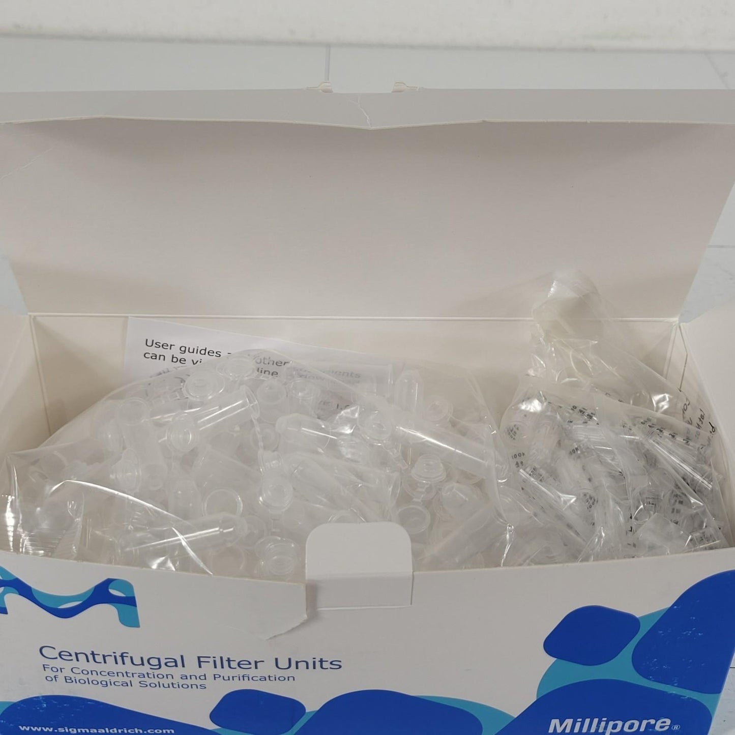 96 Pack Millipore Amicon Ultra UFC510096 0.5mL Centrifugal Filters Ultracel 100K