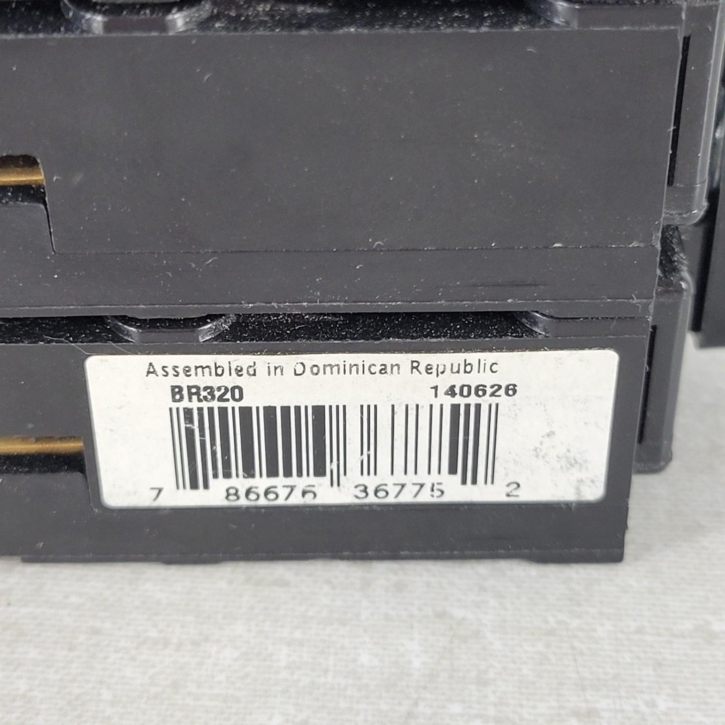 EATON BR320 C320 HACR Type Breaker Switch 240V Cu/Al 3 Pole