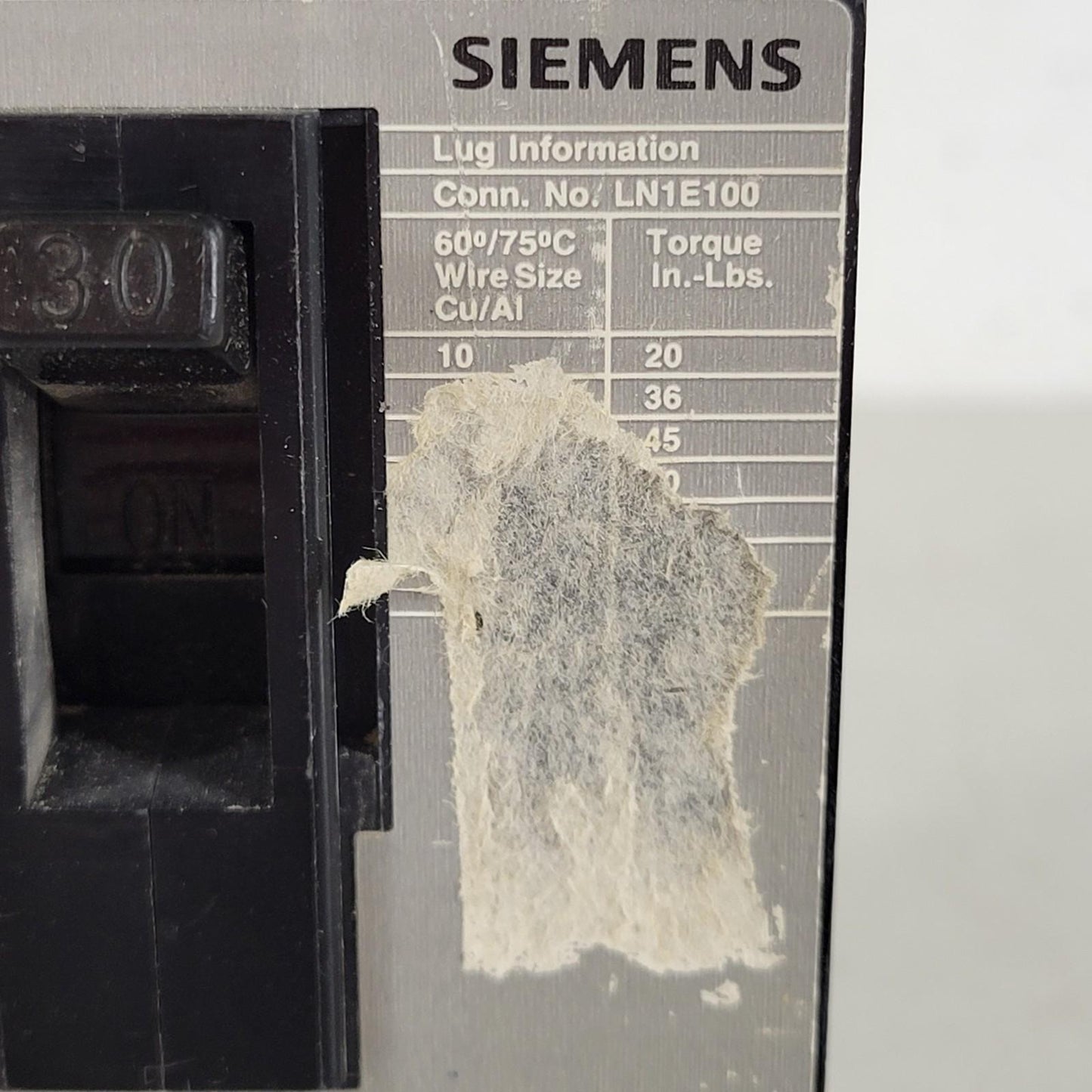 SIEMENS ED43B030 ED4 Sentron Series Circuit Breaker Max Interupt 220/240V 65A
