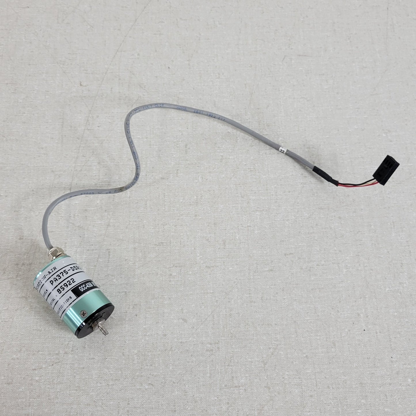 Proportion Air PA375-DSR1-010L GCC4358 High Pressure Transducer 4 Pin 1/8" Hose