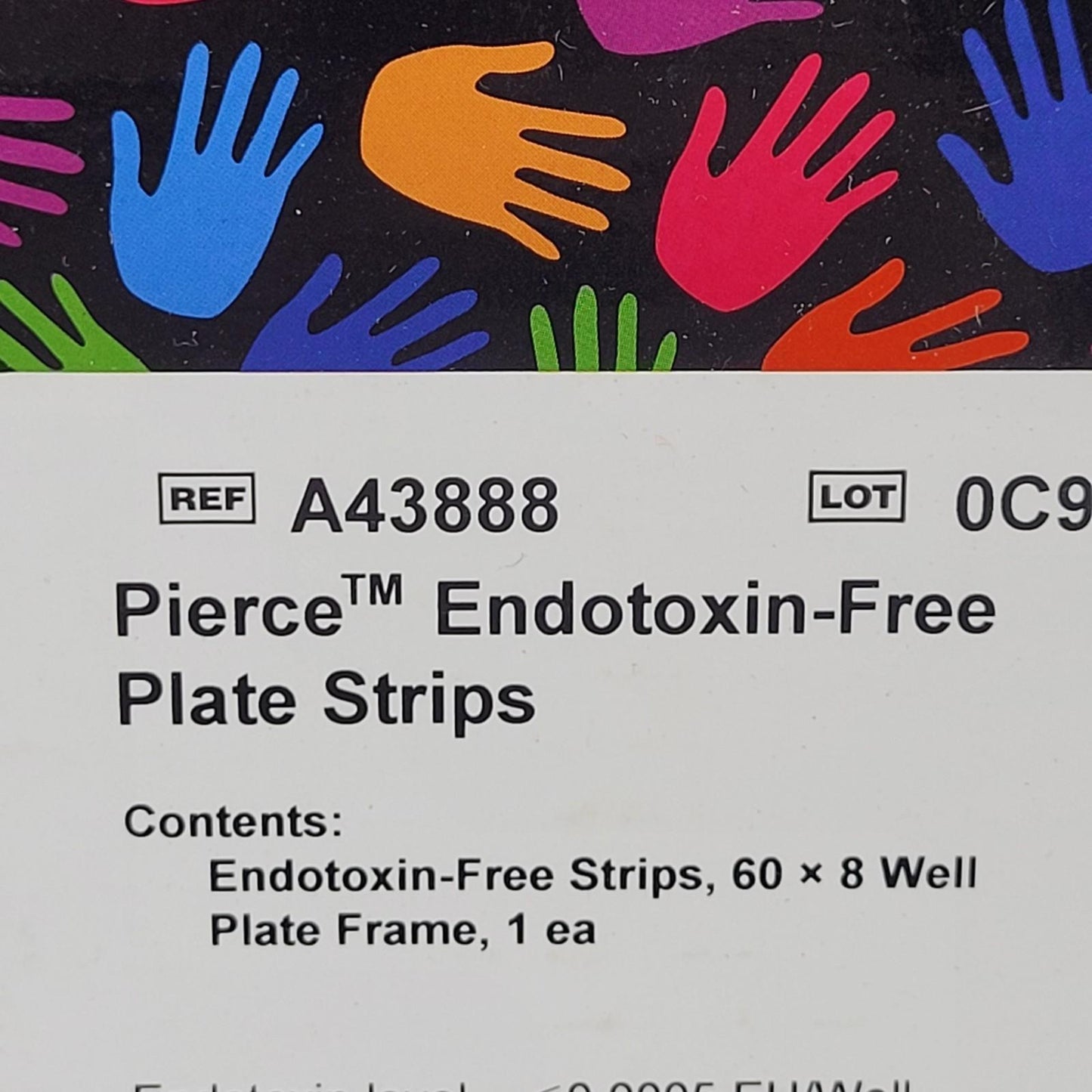Thermo A43888 Pierce Endotoxin-Free Plate Strips 60x8 Well & Plate Frame