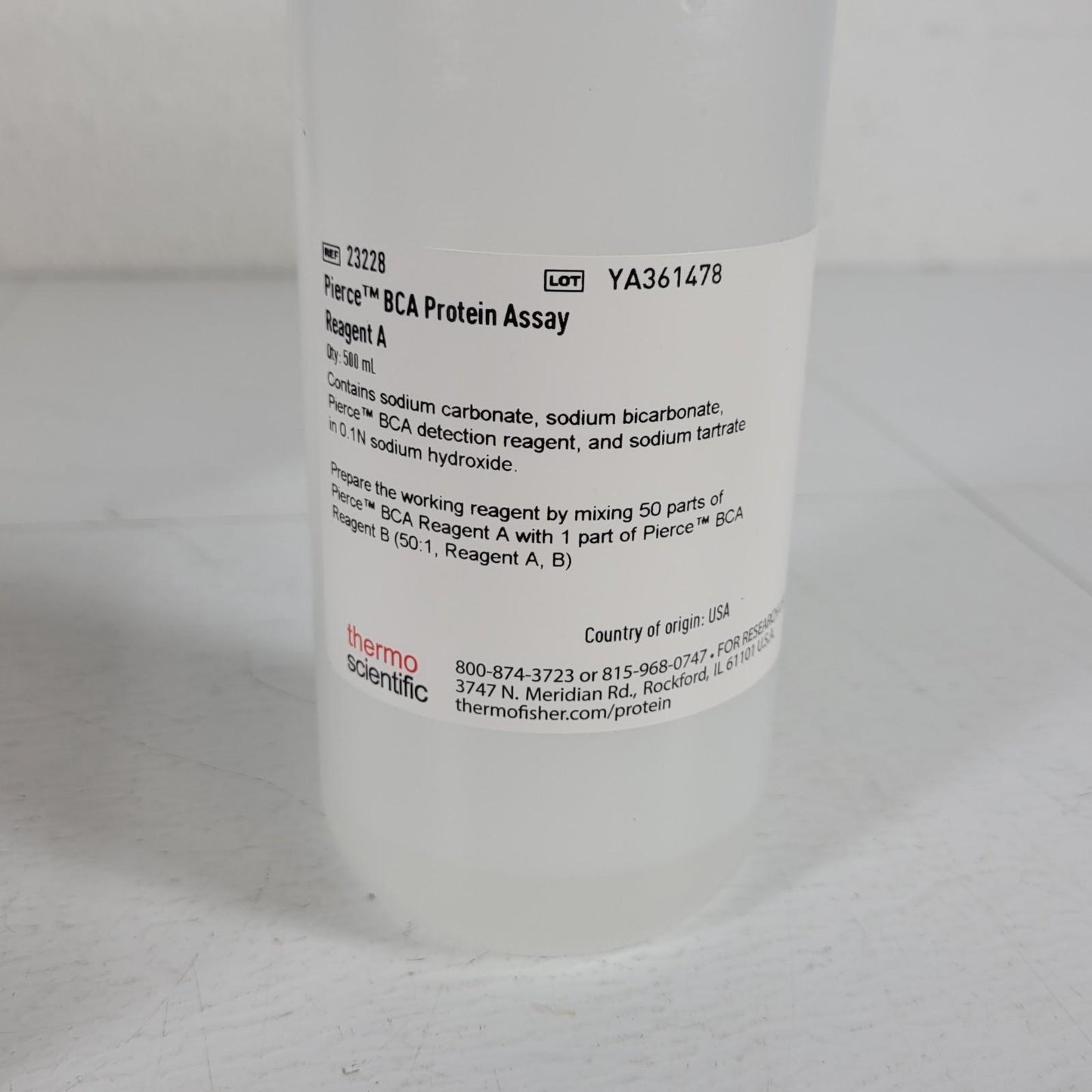 Thermo 23227 Pierce BCA Protein Assay Parts Of Kit Protein Biology