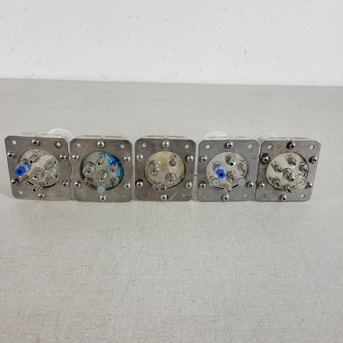 Lot of 5 USED Beckman Coulter Stain Analyzer Bowls from Unicel DxH Configurable