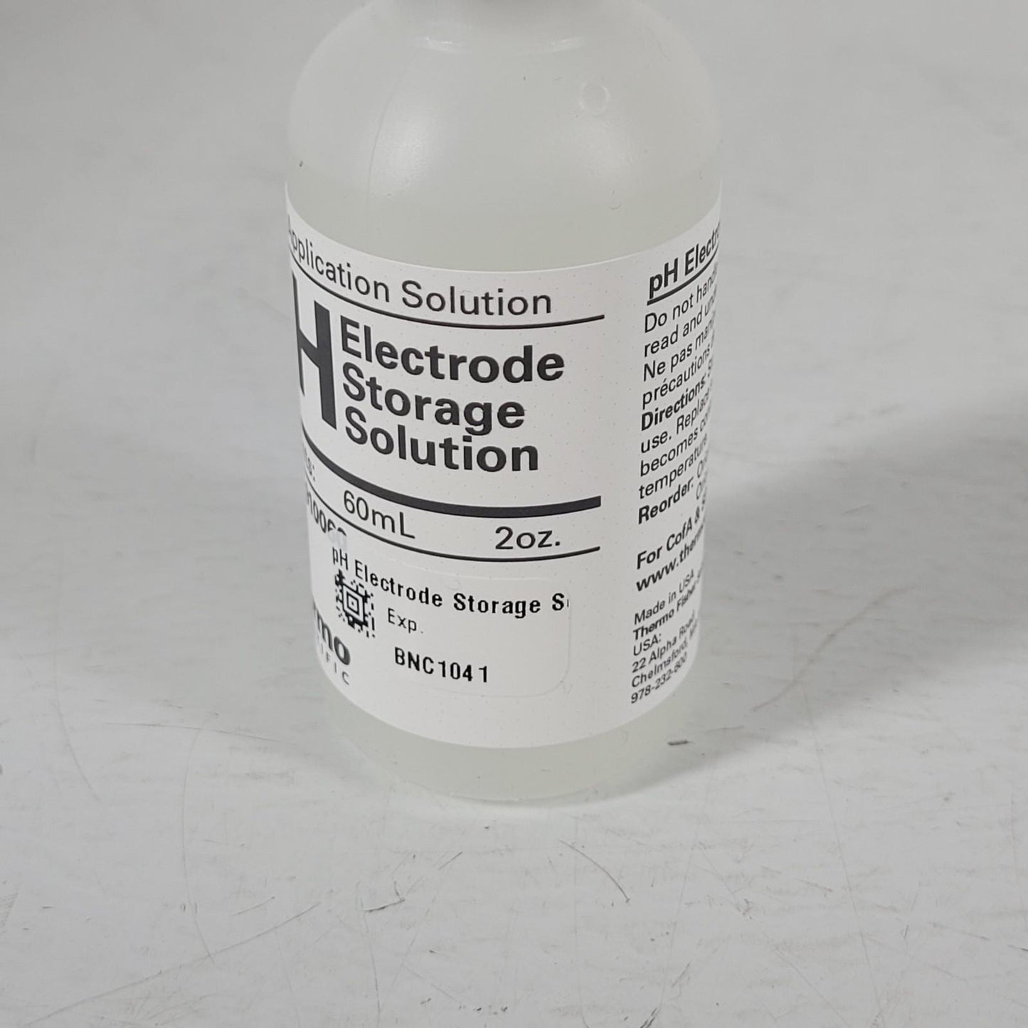 Thermo 910060 Orion pH Electrode Storage Solution 5x60 mL (2oz) and Dispense Cap