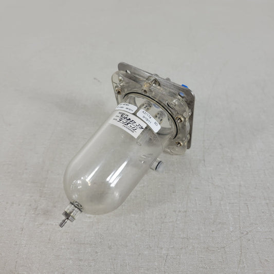 Beckman Coulter Pressure Chamber Bowl A37174 Used Clean Multi Port Hose Fittings