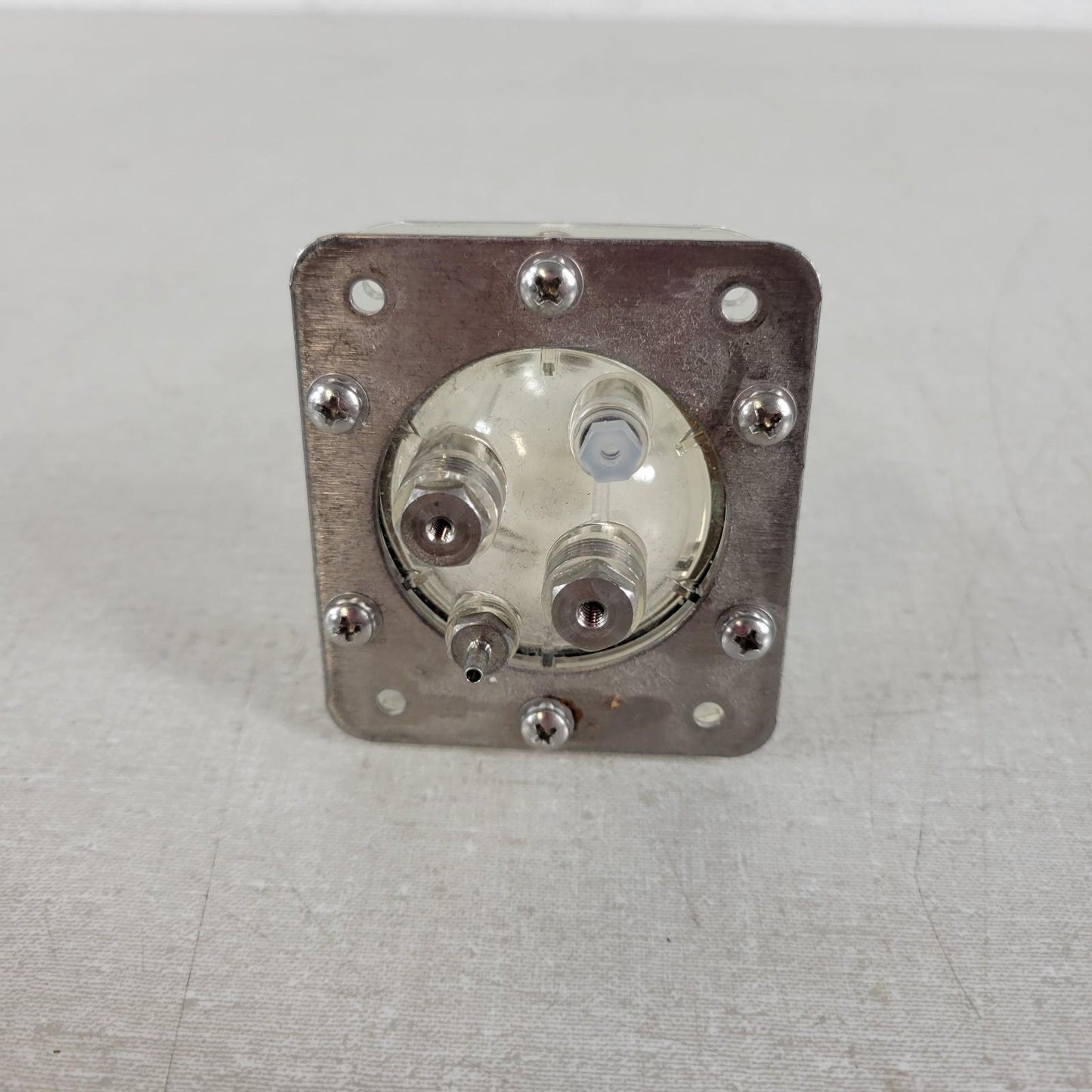 Beckman Coulter A37170 Feeder Analyzer Bowl Used Clean Quad Drain Port Dual Rod