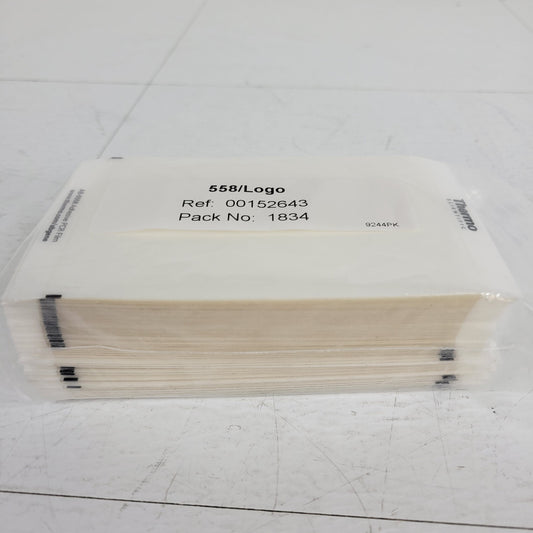 100 Pack Thermo Scientific AB-0558 Adhesive PCR Film Plate Seals