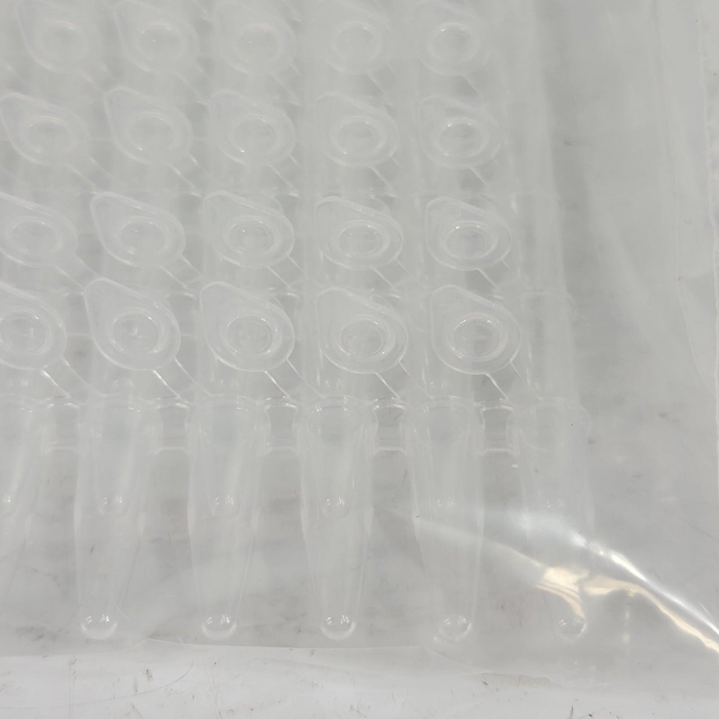 79-Pack VWR 76318-798 0.2mL 200uL Tube Strips w/ Attached Flat Caps 8-Rows