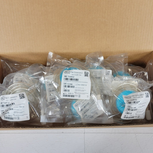 8-Pack Pall TA4632 VacuCap 60 Filter 0.2µm Supor Membrane Tubing Attached