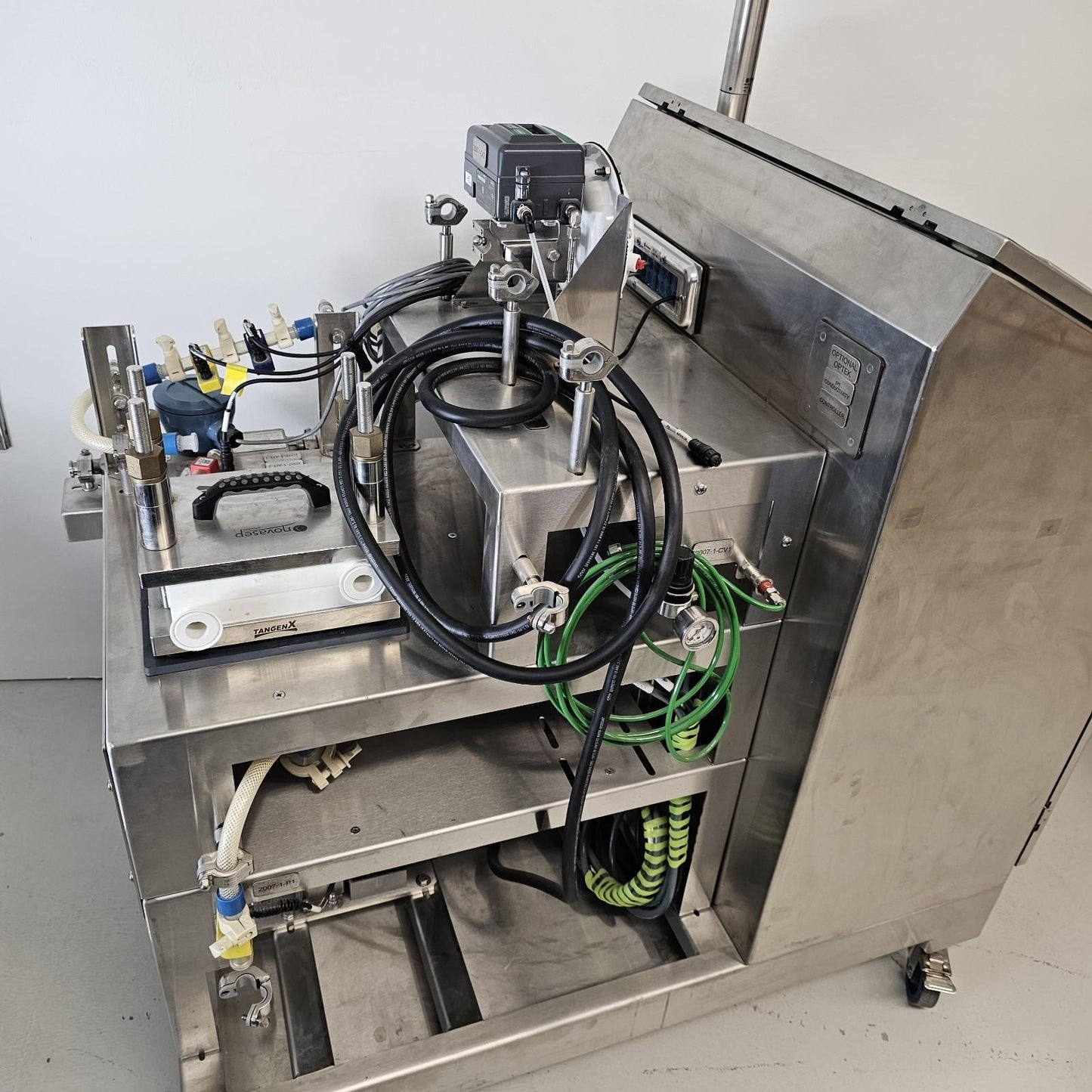 SciLog SciPure 200 Automated Single-Use TFF System NovaSep GMP QuattroFlow 2010
