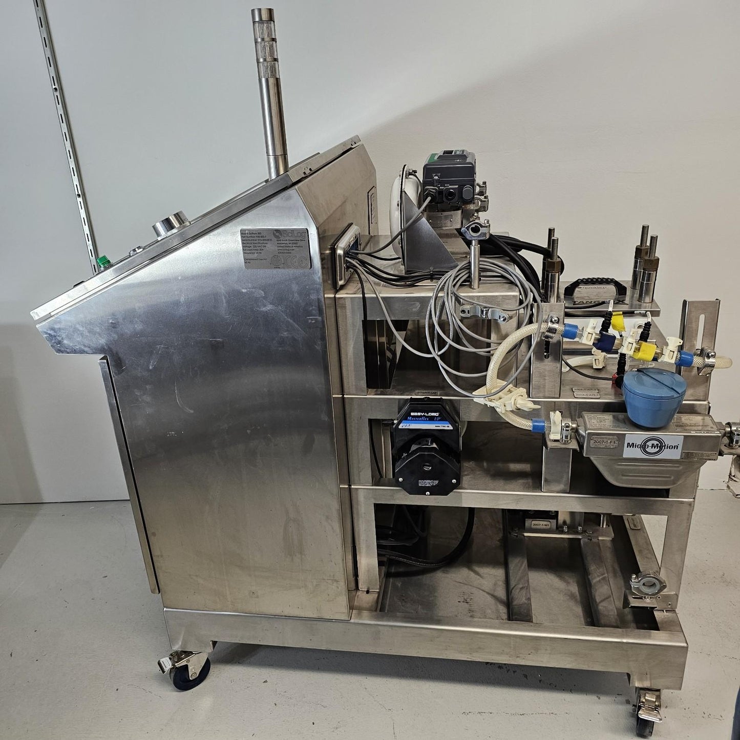 SciLog SciPure 200 Automated Single-Use TFF System NovaSep GMP QuattroFlow 2010