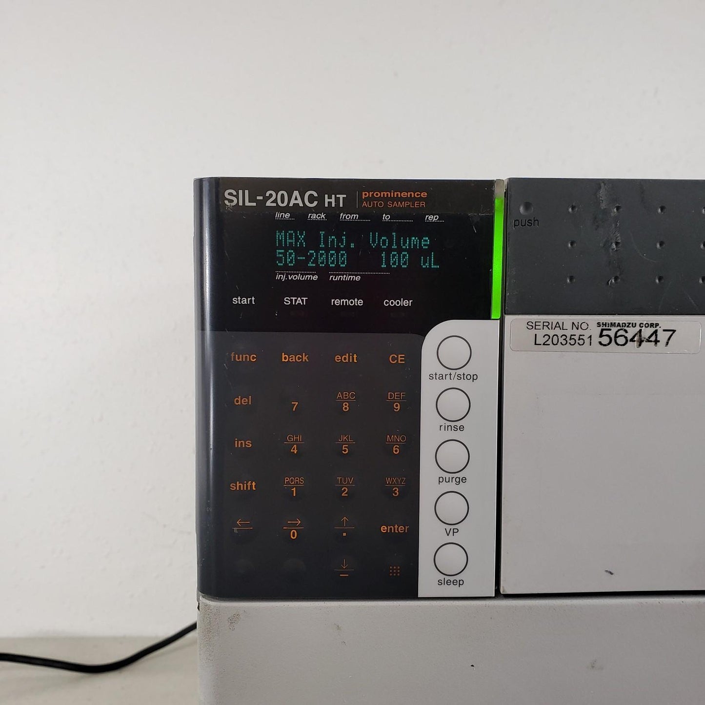 TESTED Shimadzu SIL-20AC HT 228-45133-32 Prominence Auto Sampler HPLC AS Chromat
