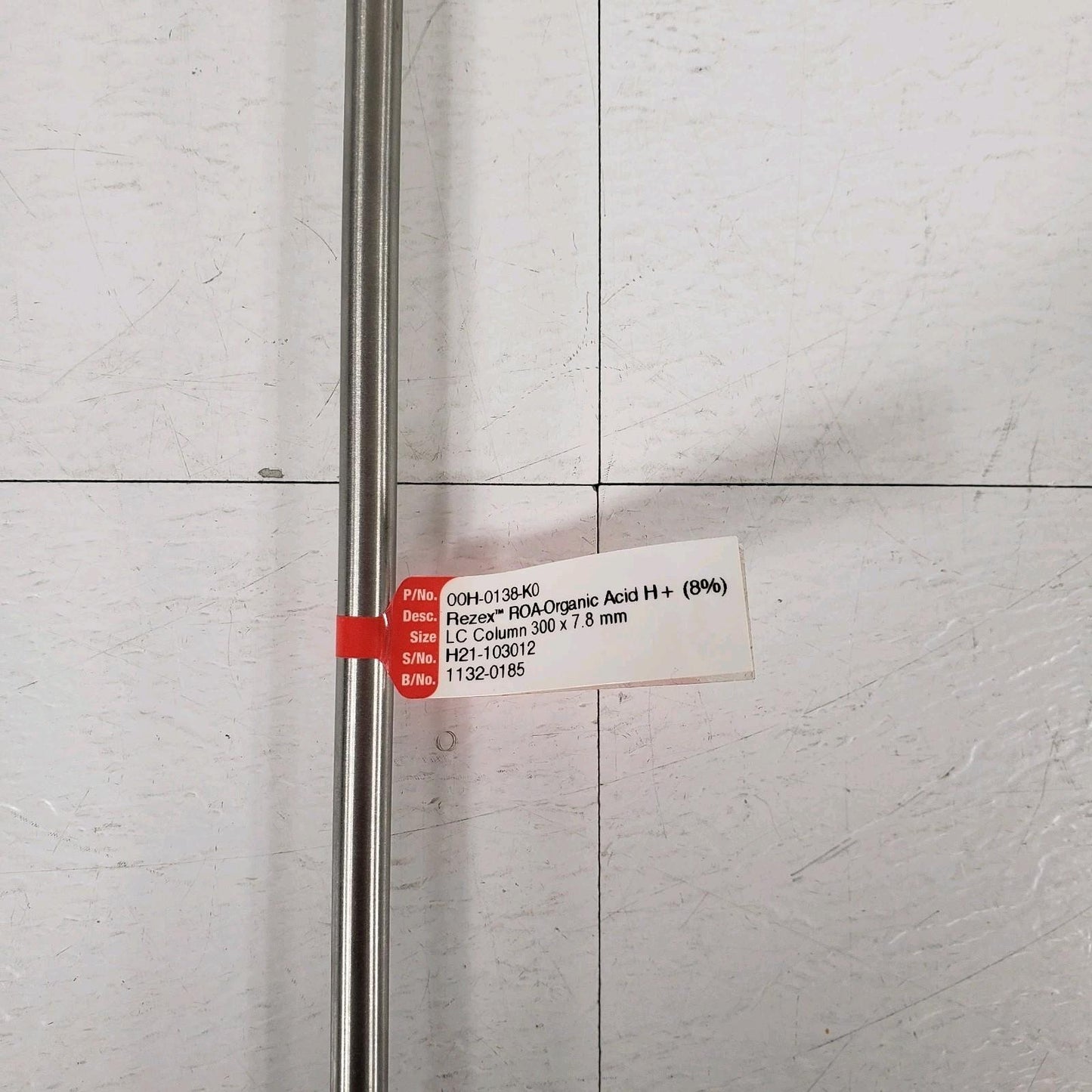 Phenomenex 00H-0138-K0 HPLC Column 300x7.80mm Rezex R0A-Organic Acid + (8%)