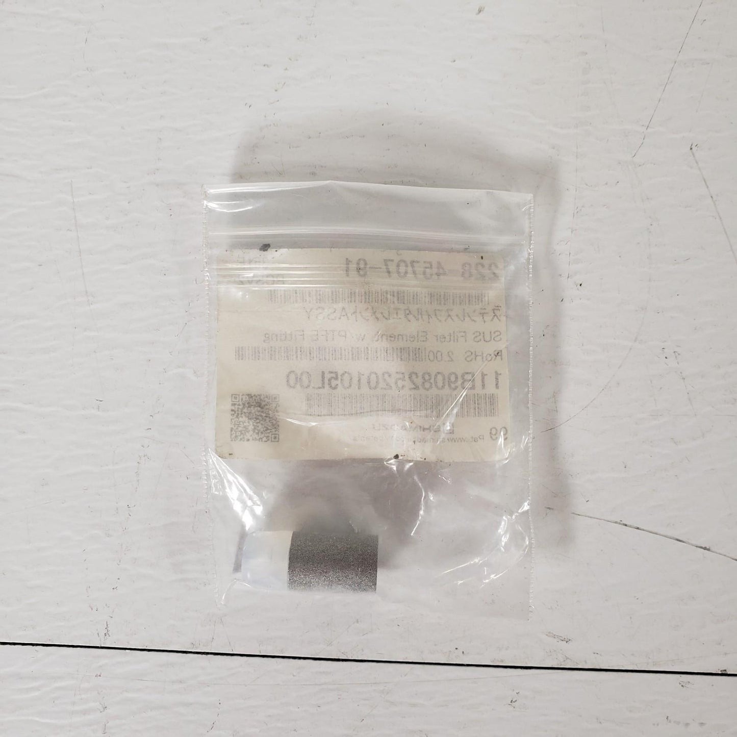 Shimadzu 228-45707-91 Stainless Steel Suction Filter Element With PTFE Fitting