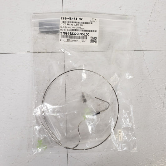 Shimadzu 228-48464-92 SUS Piping 0.1 IDx600mm HPLC Part