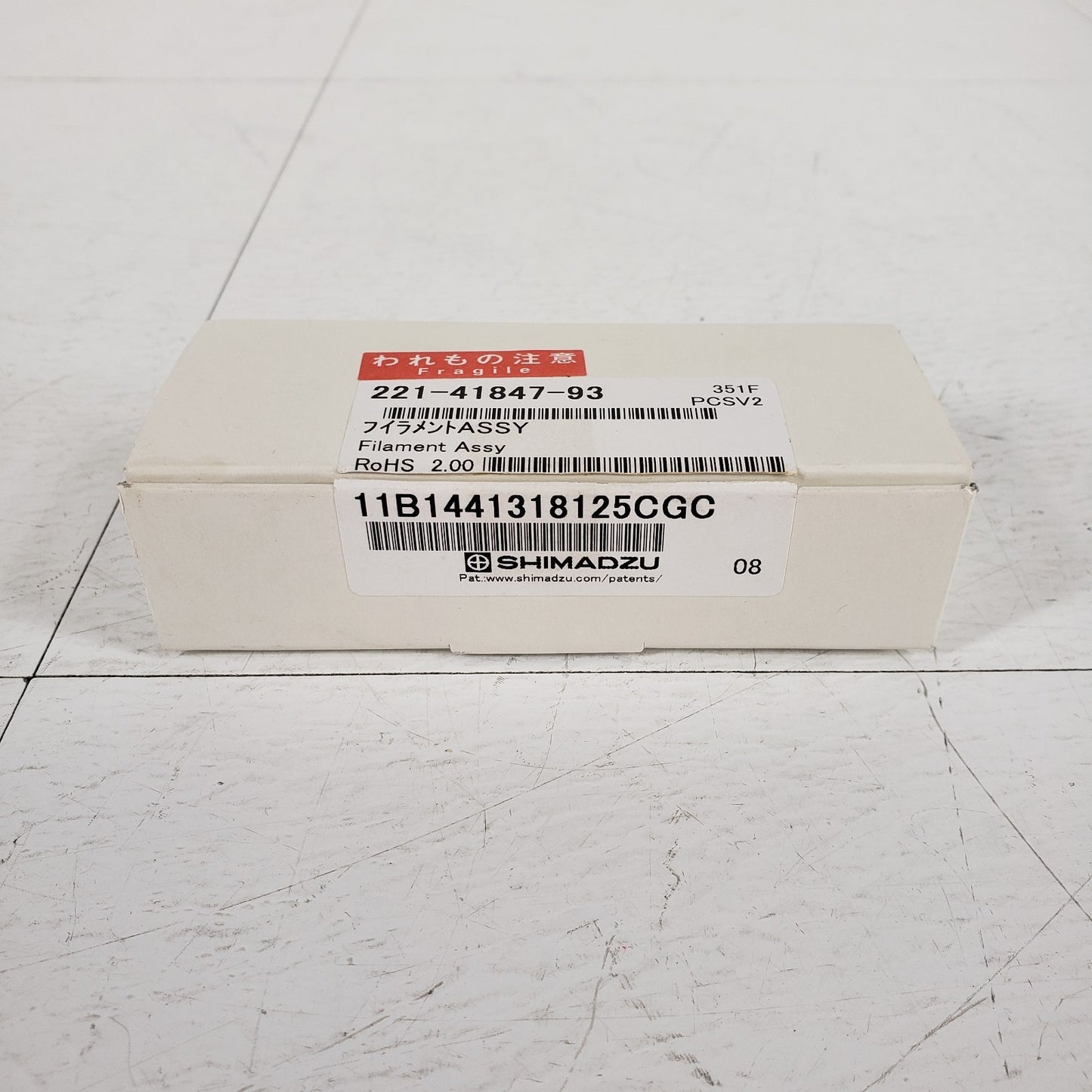 Shimadzu 221-41847-93 Filament Assembly Igniter For FID GC-2010 GC-2014