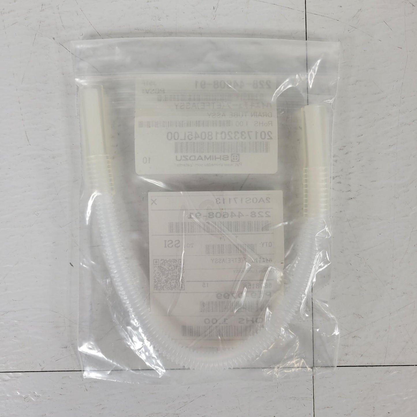 Shimadzu 228-44608-91 Flexible Drain Tube Assembly For SIL-20 HPLC