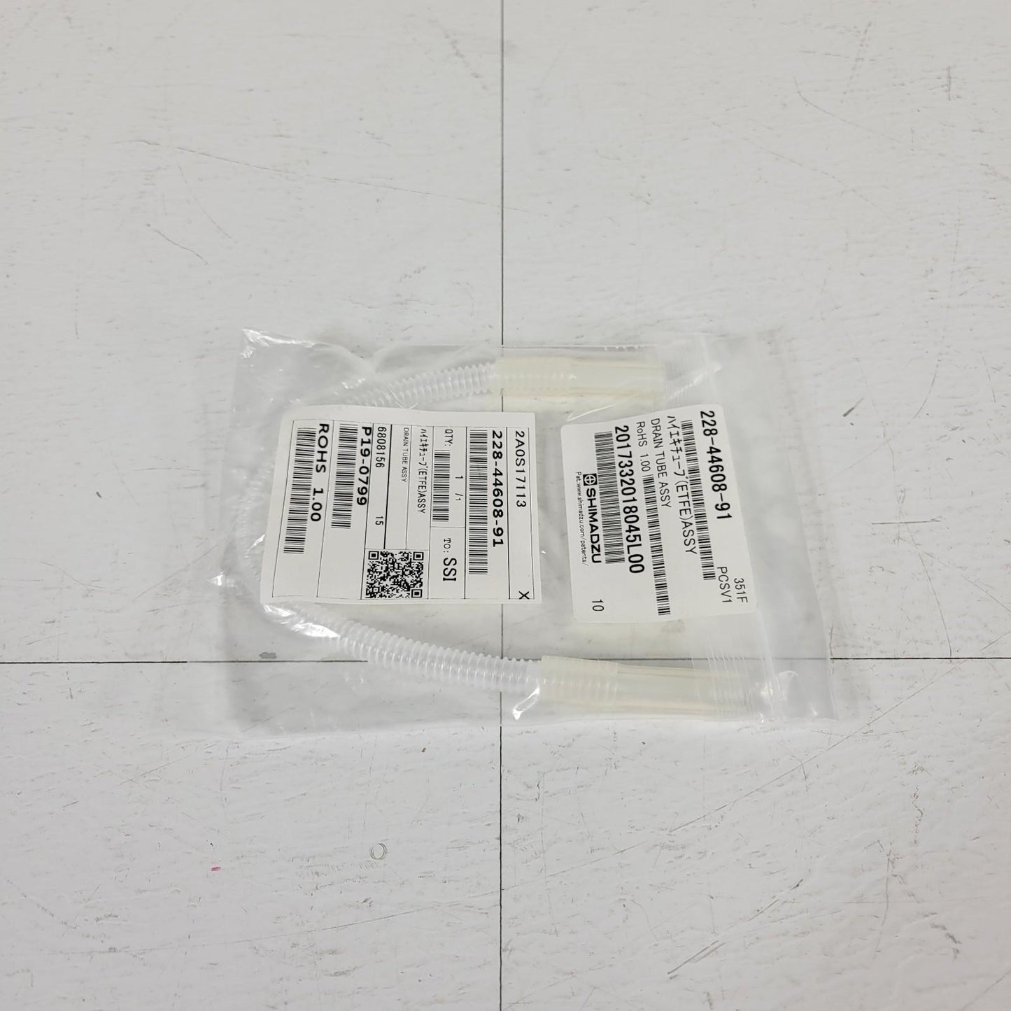 Shimadzu 228-44608-91 Flexible Drain Tube Assembly For SIL-20 HPLC