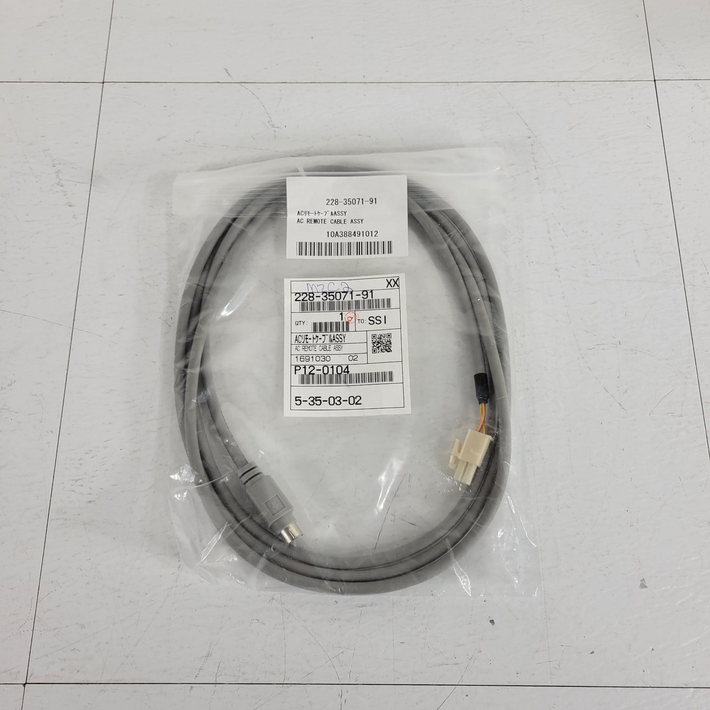 Shimadzu 228-35071-91 AC Remote Cable Assembly For Scl-10Avp HPLC