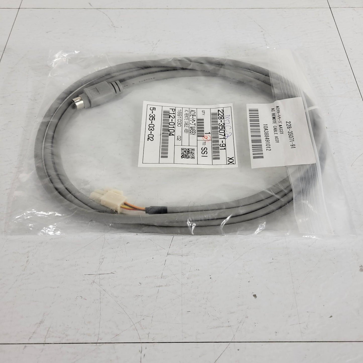 Shimadzu 228-35071-91 AC Remote Cable Assembly For Scl-10Avp HPLC