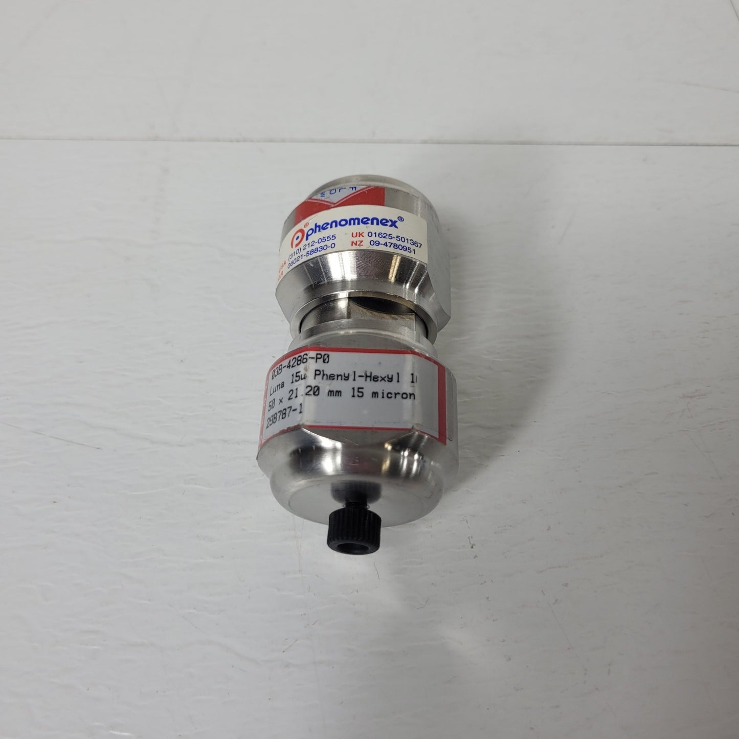 Phenomenex 03B-4286-P0 Luna 15u Phenyl-Hexyl 100 LC Column 50x21.20mm 15 Micron
