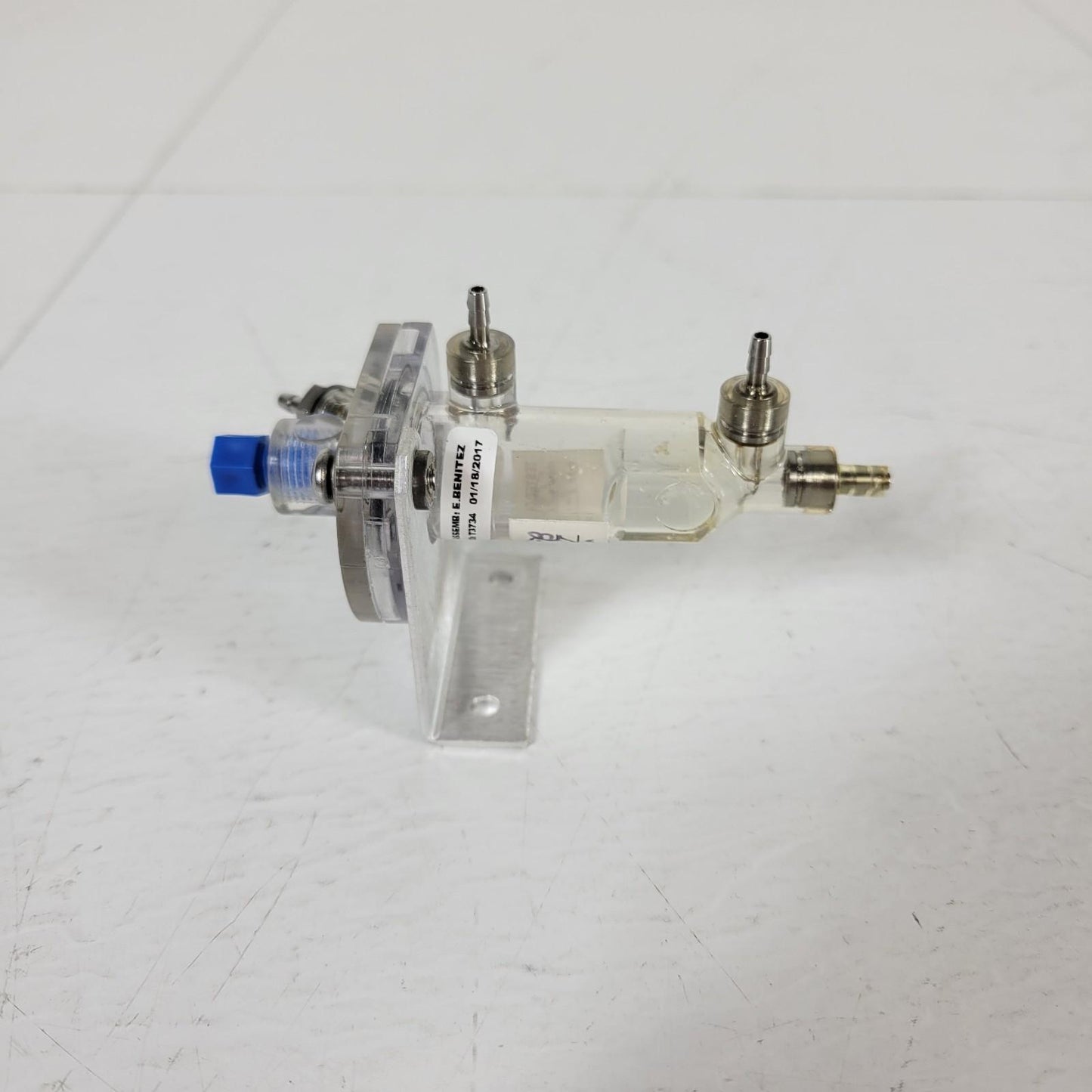 Used Beckman Coulter 624049 Injector Sample Mixing Analyzer Bowl Dual Side Port