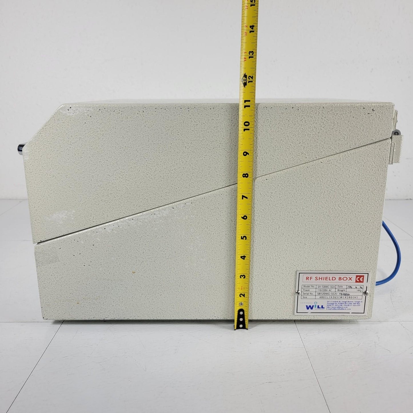 Google Motorola Anechoic Chamber RF Shield Box SH-120MC-SGA Dev 4G 5G GHz Cell