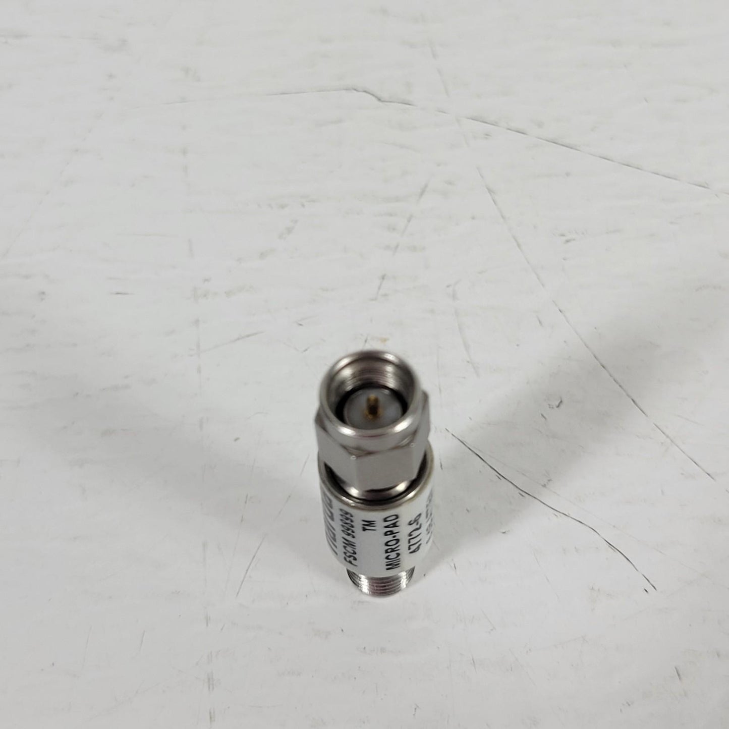 Narda 4772-6 6dB Inline Attenuator SMA 6GHz Micro Pad 2W DC Signals Directional