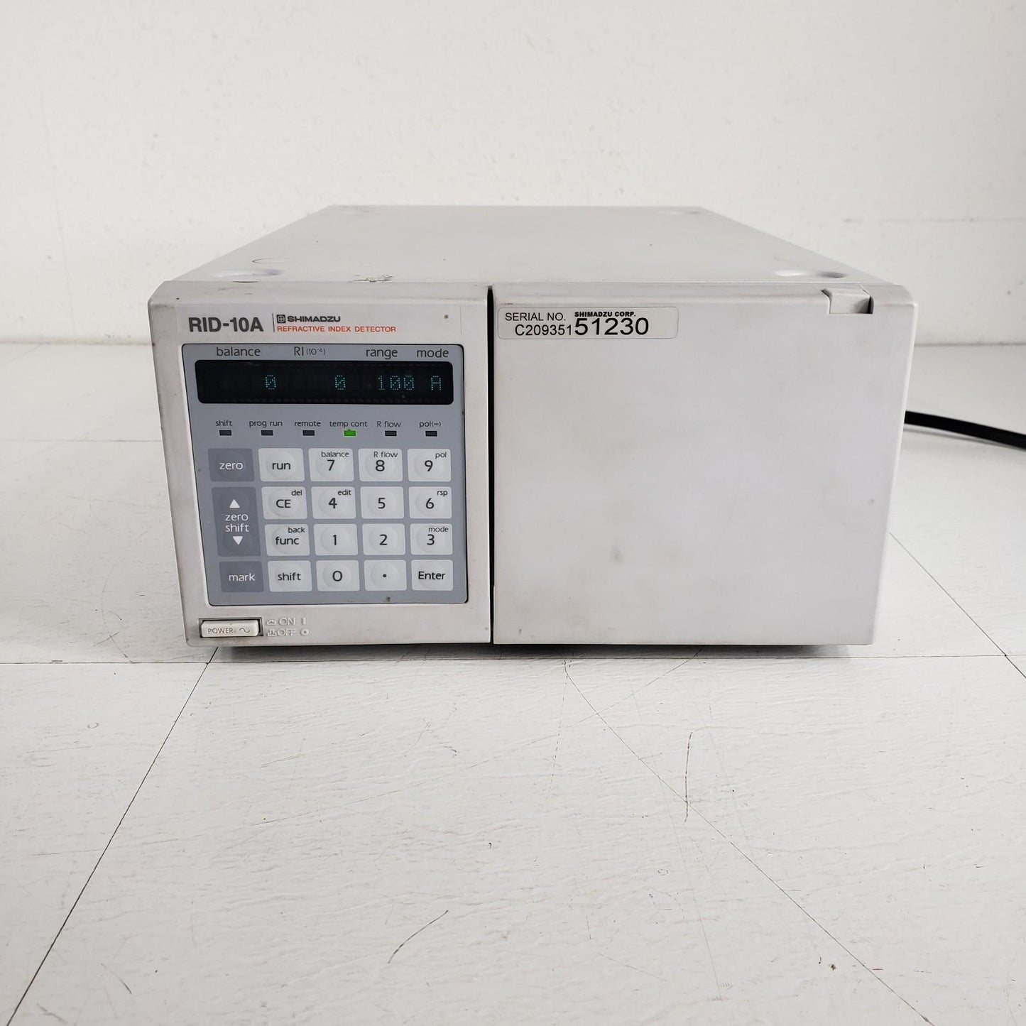 NEW LAMP Shimadzu RID-10A Refractive Index Detector HPLC 228-45095-32