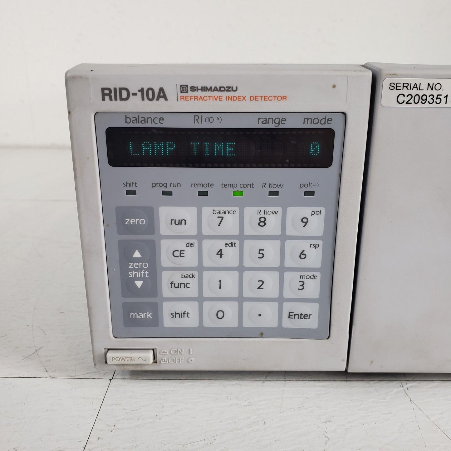 NEW LAMP Shimadzu RID-10A Refractive Index Detector HPLC 228-45095-32