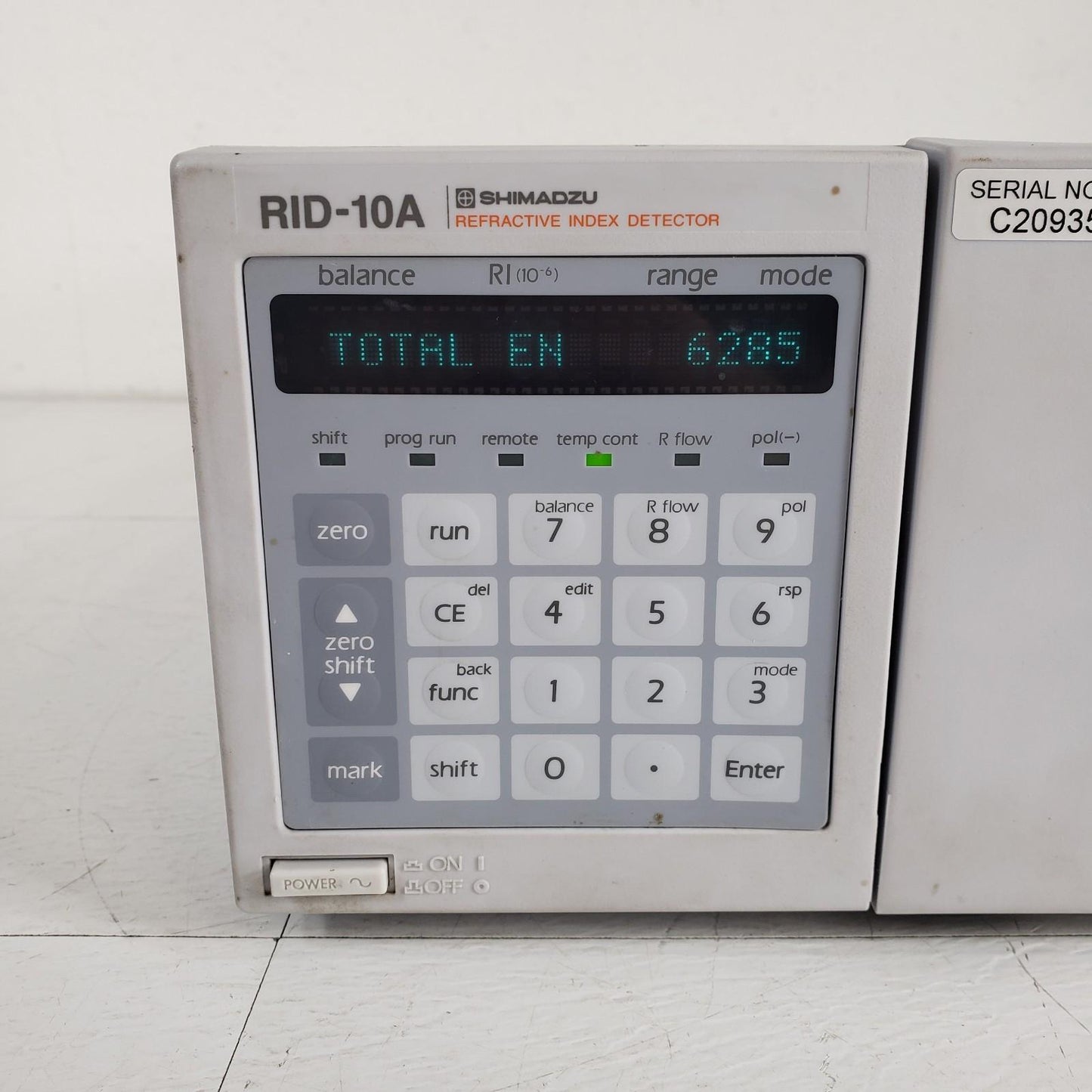 NEW LAMP Shimadzu RID-10A Refractive Index Detector HPLC 228-45095-32