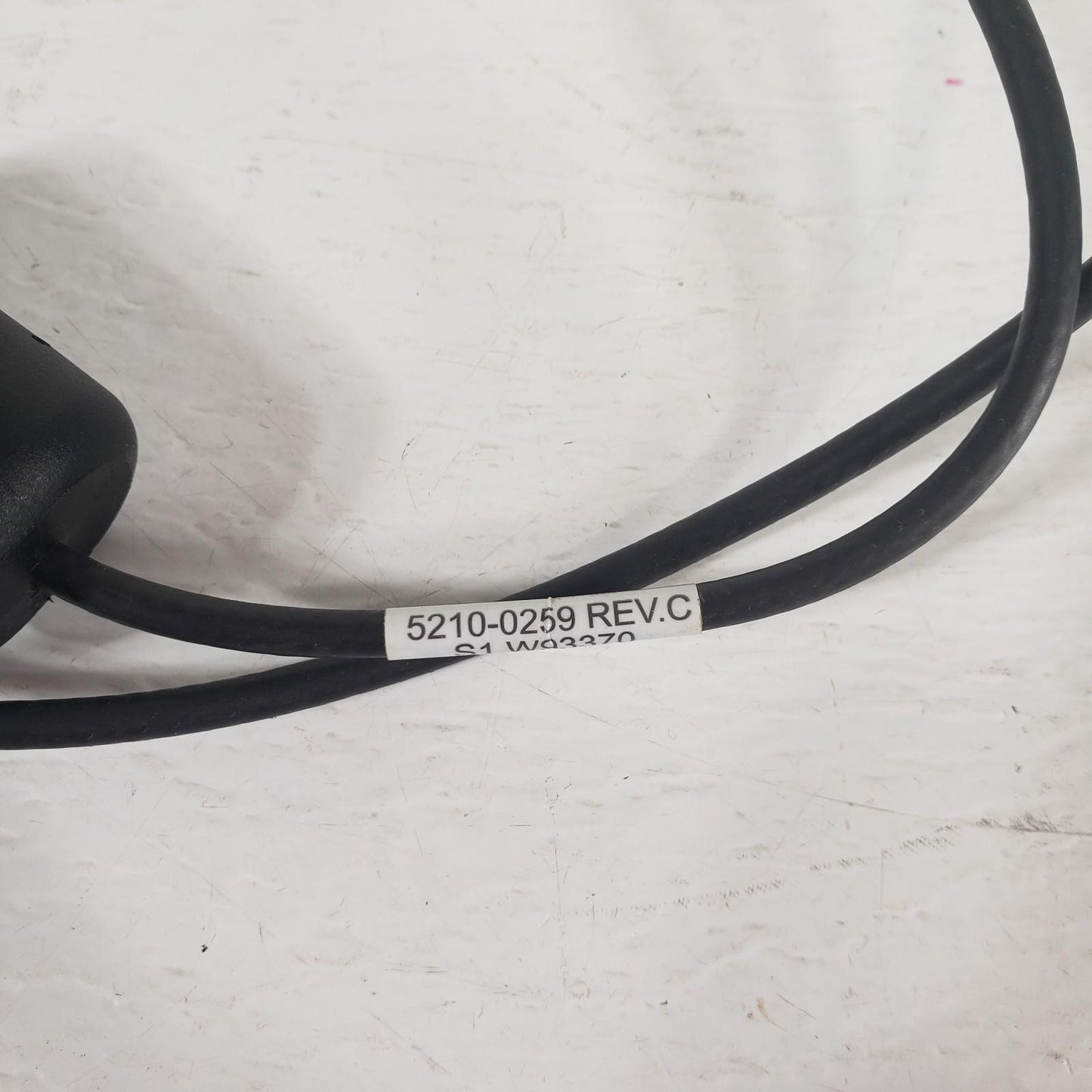 Shimadzu 5210-0259 Rev. C HPLC Aux Cable RCA with Inductor 3.33'