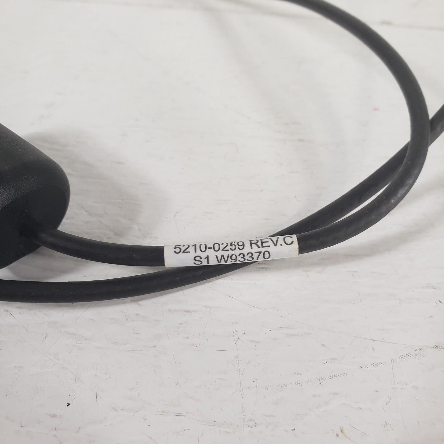 Shimadzu 5210-0259 Rev. C HPLC Aux Cable RCA with Inductor 3.33'