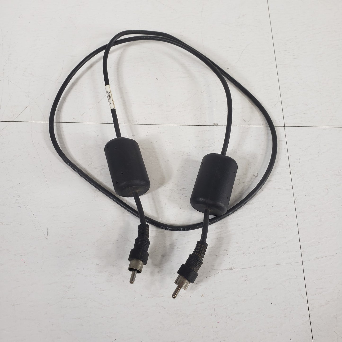 Shimadzu 5210-0259 Rev. 0 HPLC Aux Cable RCA with Inductor 3.33'