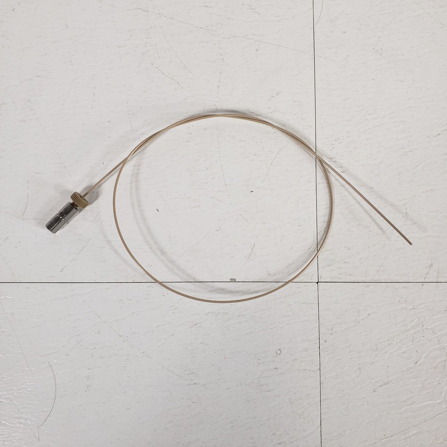 Shimadzu PEEK Tubing 1/16" 1.6mm OD Approximately 28" With Threaded Fitting