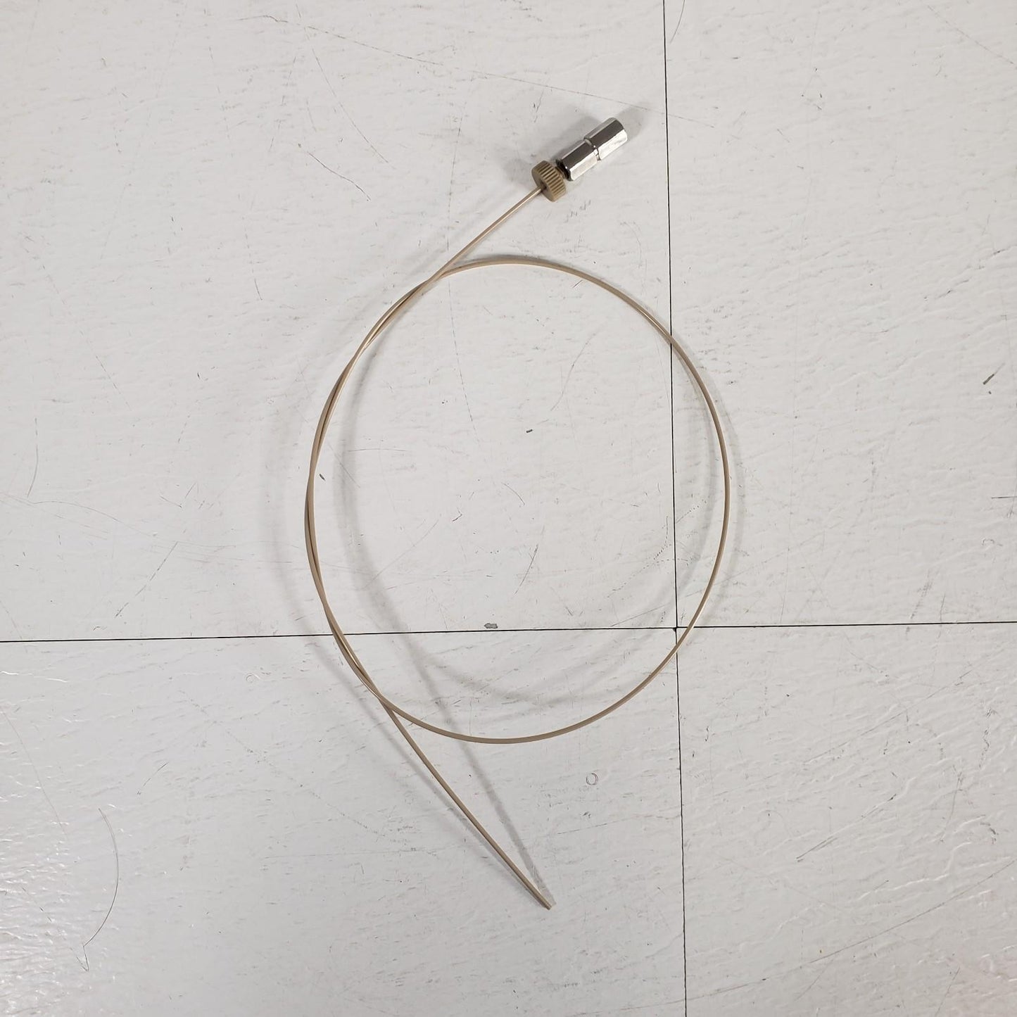 Shimadzu PEEK Tubing 1/16" 1.6mm OD Approximately 28" With Threaded Fitting