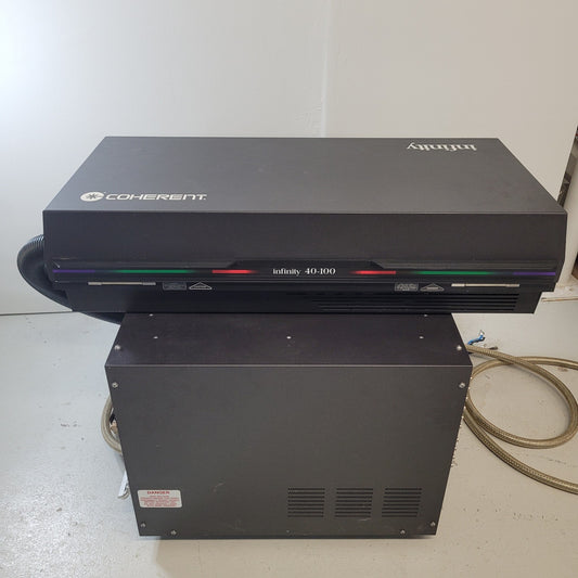 Coherent Infinity 40-100 Tunable Nd:YAG Laser Head 40 Watt Power 1064nm 532/355