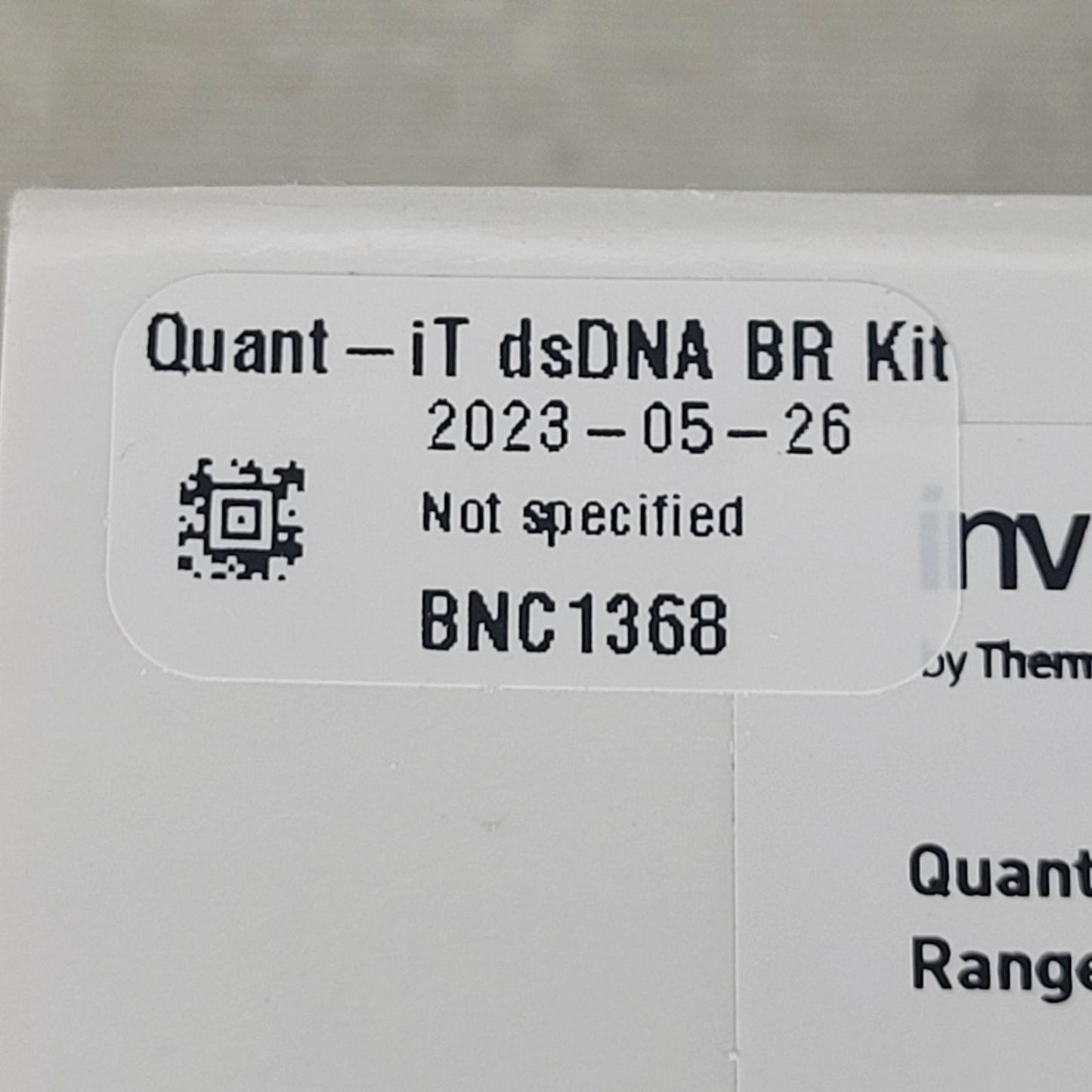 Thermo Invitrogen Q33130 Quant-iT dsDNA Assay Kit Broad Range Quantification